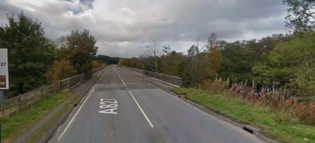 The roadworks affect the Pitnacree Bridge in Highland Perthshire.