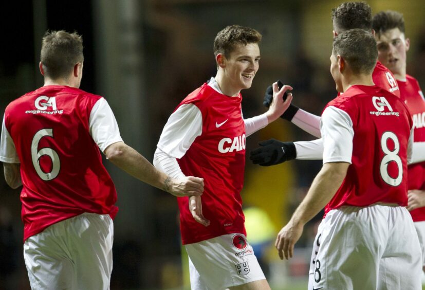 Andrew Robertson scored a brace for Dundee United the last time the sides met in the Scottish Cup.