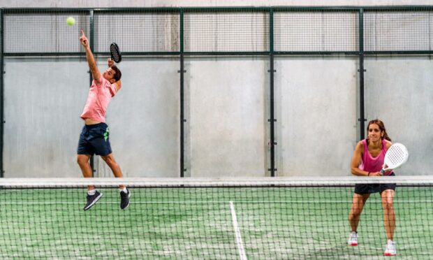 Padel has grown in popularity in recent years.