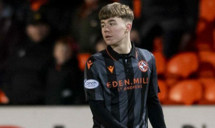 Rory MacLeod became the youngest ever Dundee United player