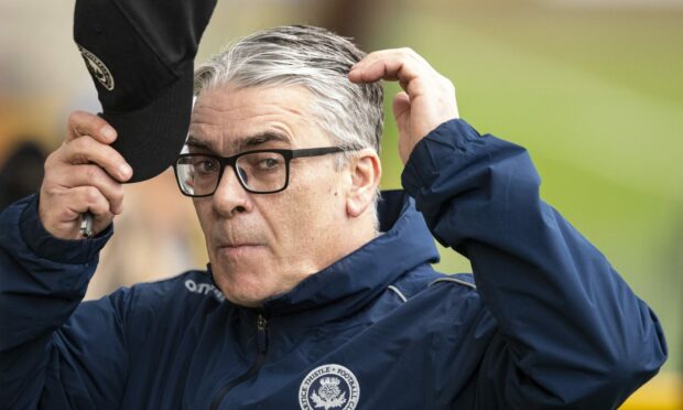 Partick Thistle manager Ian McCall.