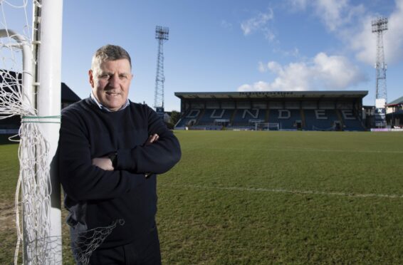 Dundee boss Mark McGhee.