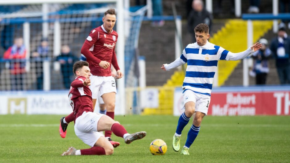 Arbroath had to work hard for their point against Morton.