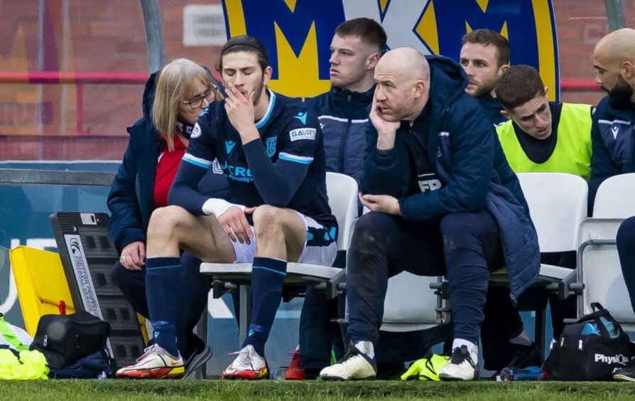 Dundee players looked a dejected lot at times last season