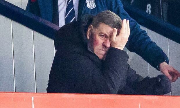 Former Dundee manager Mark McGhee. Image: SNS.