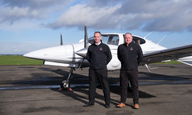 ACS Aviation managing director Graeme Frater and  bosses have invested in the firm, adding new aircraft to 10 new staff members.