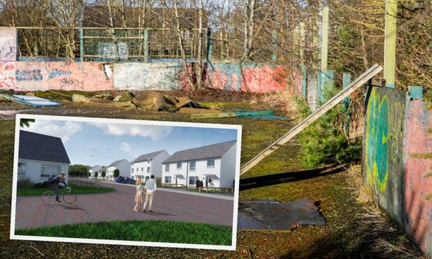 The former five-a-sides complex could be turned into affordable housing.