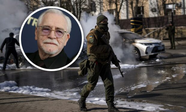 Brian Cox has had his say on the situation in Ukraine.