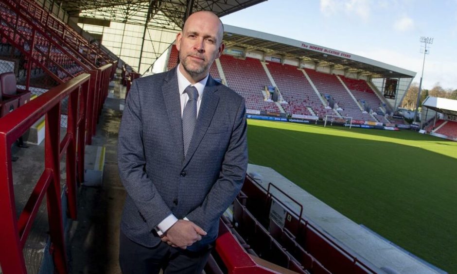 Dunfermline CEO and chairman David Cook.