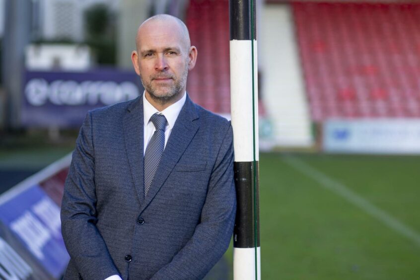 Dunfermline Athletic chief executive David Cook.