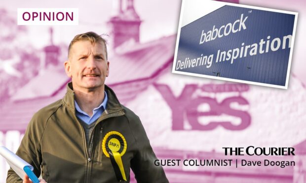 SNP MP Dave Doogan believes Babcock will not only be welcome, but valued, in an independent Scotland. Picture: DCT Media.