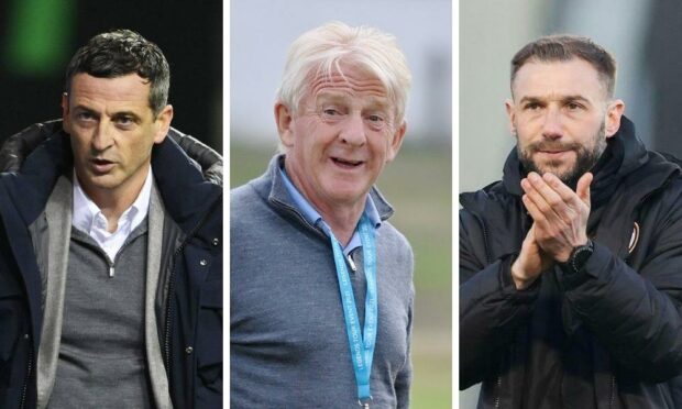 Jack Ross, Gordon Strachan and Kevin Thomson are all in the early betting to become next Dundee manager