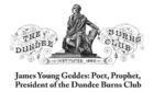 James Young Geddes is to be the subject of talk at Dundee Burns Club