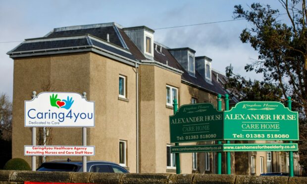 Alexander House in Crossgates, Fife.