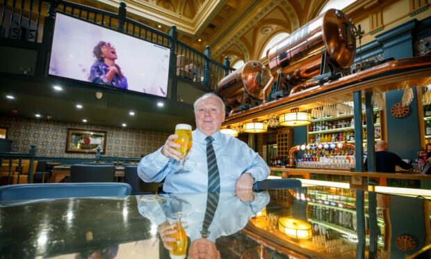 Owner Jimmy Marr in Berty Mooney's. Image: Kenny Smith/ DC Thomson