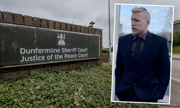 Mark Fagan appeared at Dunfermline Sheriff Court