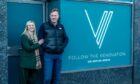 Amber Cochrane and Scott Bremner of Verdala estate agents are getting ready to move to 250 Brook Street, Broughty Ferry.