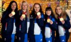 Team Muirhead with their Olympic golds.