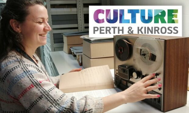 Project archivist Hannah Mackay is cataloguing and unlocking archived tapes.