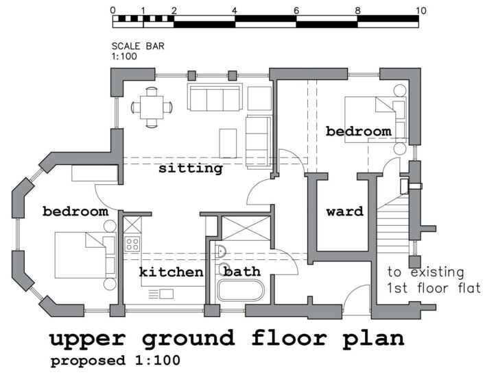 Upper ground floor.