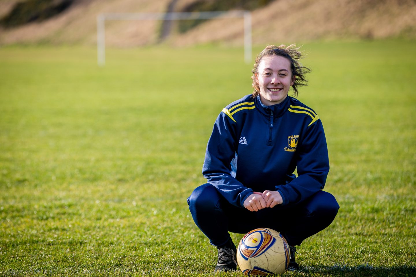 Ellie Cook is the founder of Arbroath Community Sports Club Girls 