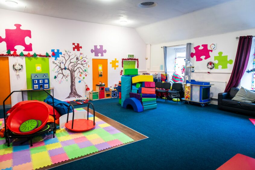 The Autism Rocks charity premises in Fife offers a safe space