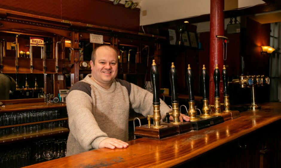 Jon Stanley is the new owner of The Harbour Bar in Kirkcaldy.