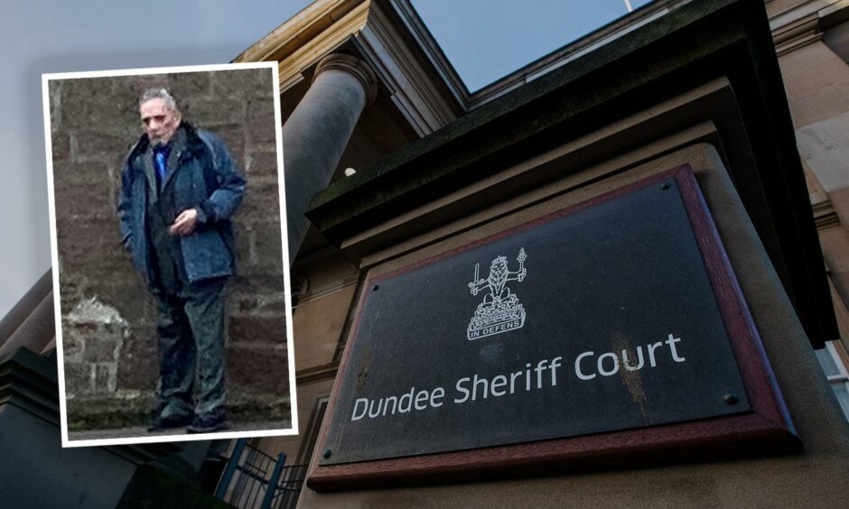 Scott Galloway appeared at Dundee Sheriff Court