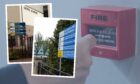 Pupils are being threatened with criminal action after a spate of false fire alarm activations at Grove Academy and St John's High School in Dundee.