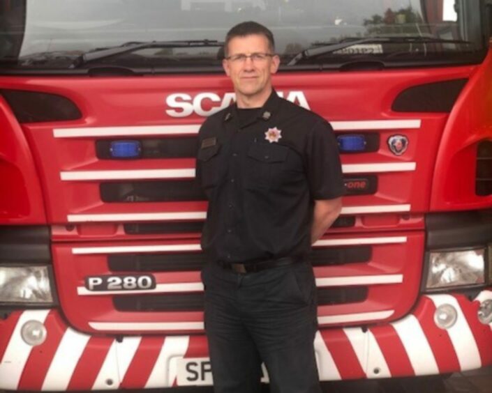 Stephen Wood, Scottish Fire and Rescue's local senior officer for Tayside.