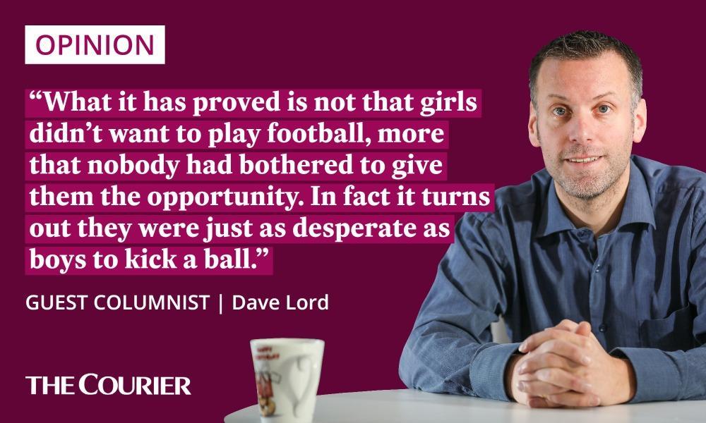 Editor Dave Lord became involved in women's football after his daughter decided she wanted to play.