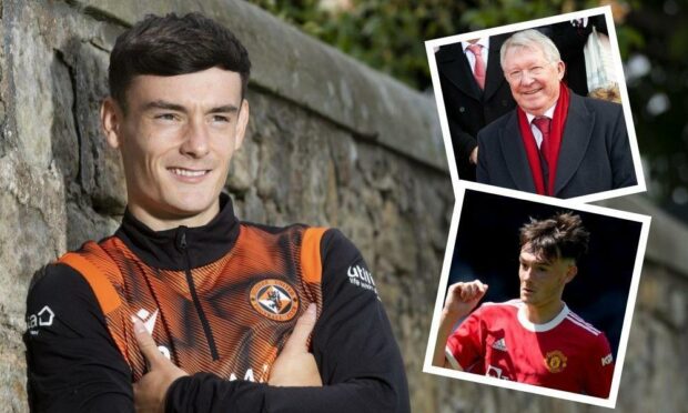 Dylan Levitt is looking forward to playing in front of ex-Manchester United boss Sir Alex Ferguson at Pittodrie