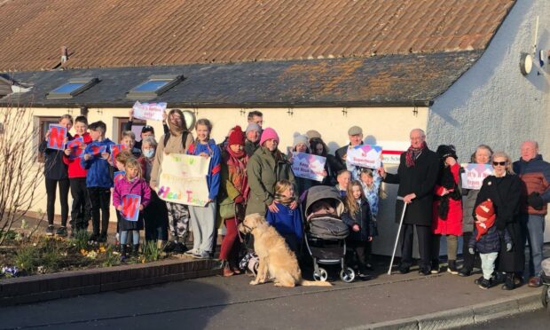 Parents have held protests against the proposals outside several local schools in recent weeks.