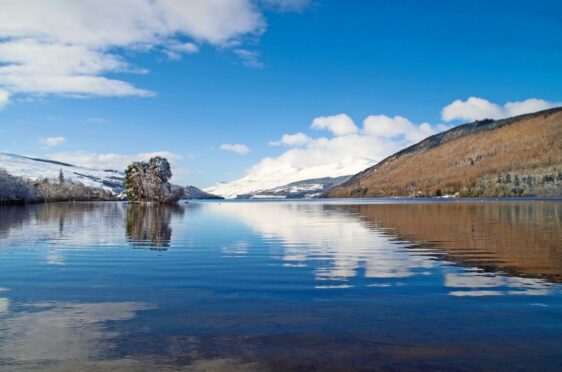 Loch Tay in Perthshire.