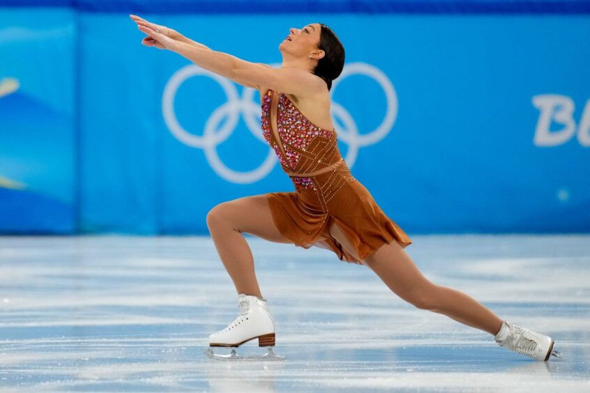 Natasha McKay during her Olympic debut.