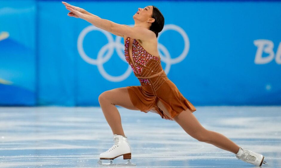 Natasha McKay during her Olympic debut.