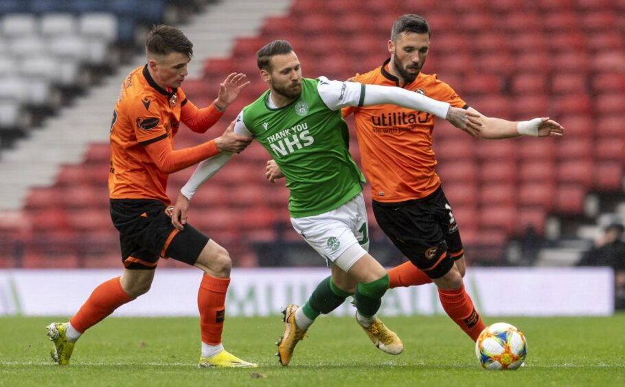 Dundee United's last cup visit to Hampden, pictured, was during the Covid era