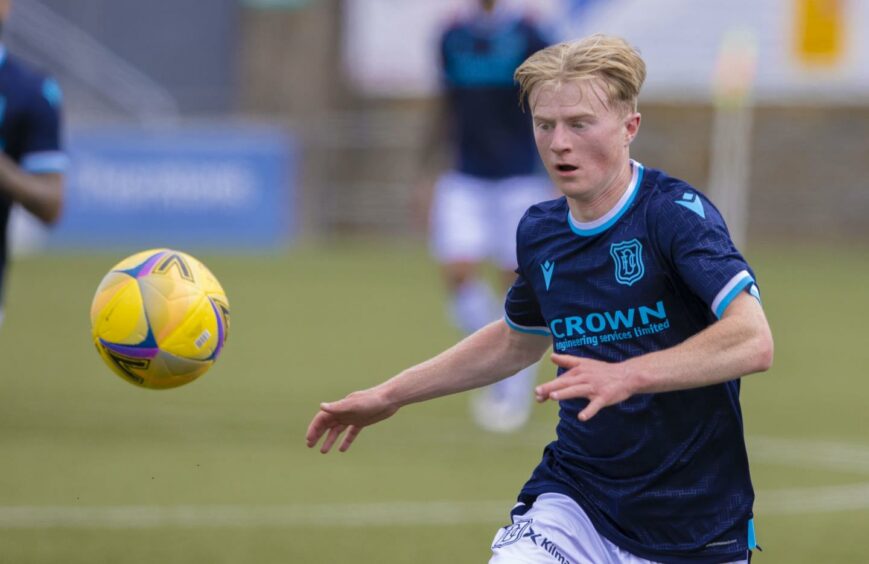 Dundee teen Lyall Cameron, currently on loan with Montrose.