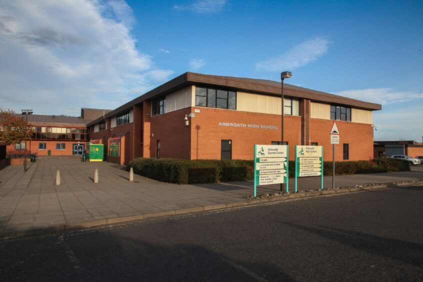 Arbroath High School will not be merging into a super-school with the town's Academy.
