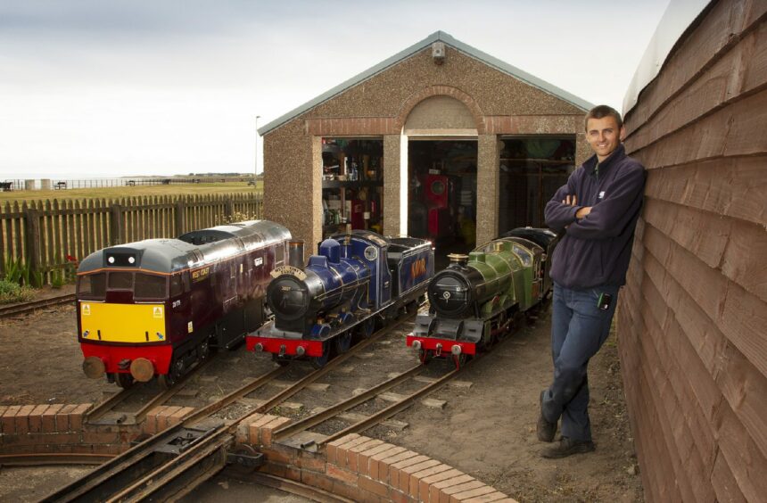 Kerr's miniature railway operated in Arbroath from the 1930s until 2020..