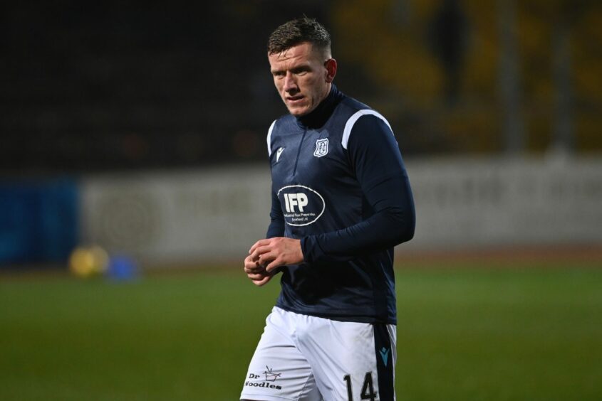 Lee Ashcroft is back in contention to start for Dundee