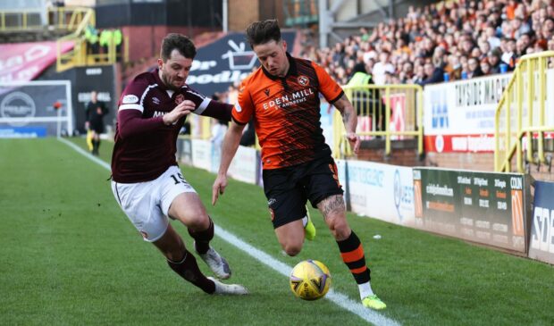 Dundee United host Hearts this weekend.