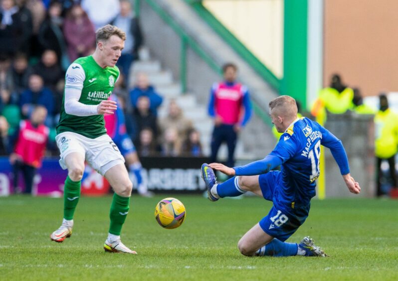 Cammy MacPherson's tackle on Jake Doyle-Hayes.