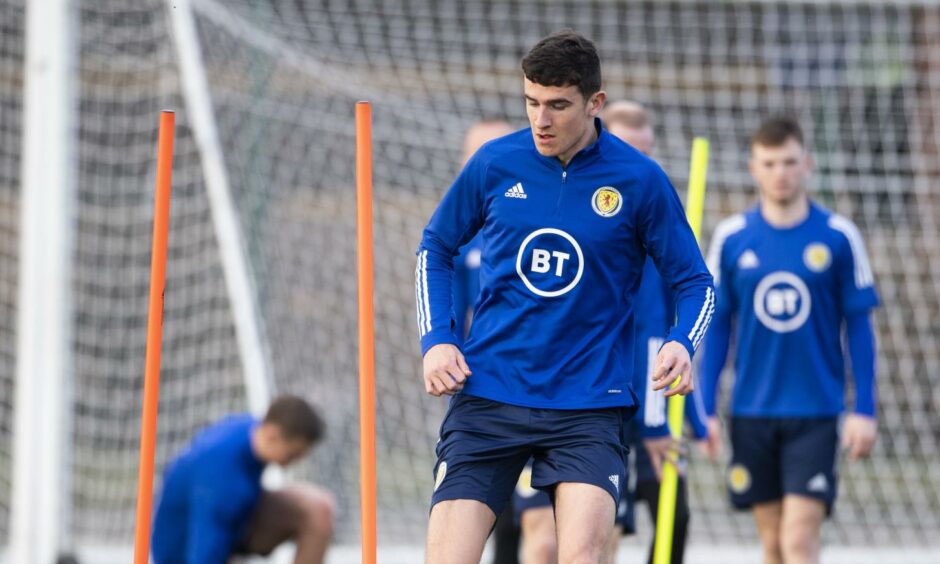 Ross Graham on Scotland duty previously