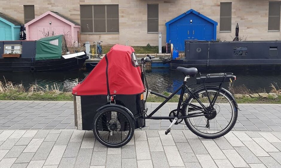 St Andrews businesses can use e-bikes like this.