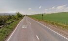 The accident happened on the A91 near Auchtermuchty in Fife