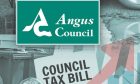 Angus Council is finalising a budget which will be set at the end of February. Image: DC Thomson