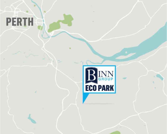 Binn Group is based on a 200-acre site at Glenfarg.