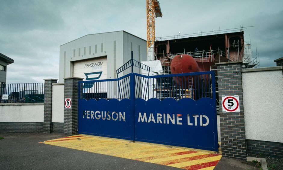 Ferguson Marine in Port Glasgow.