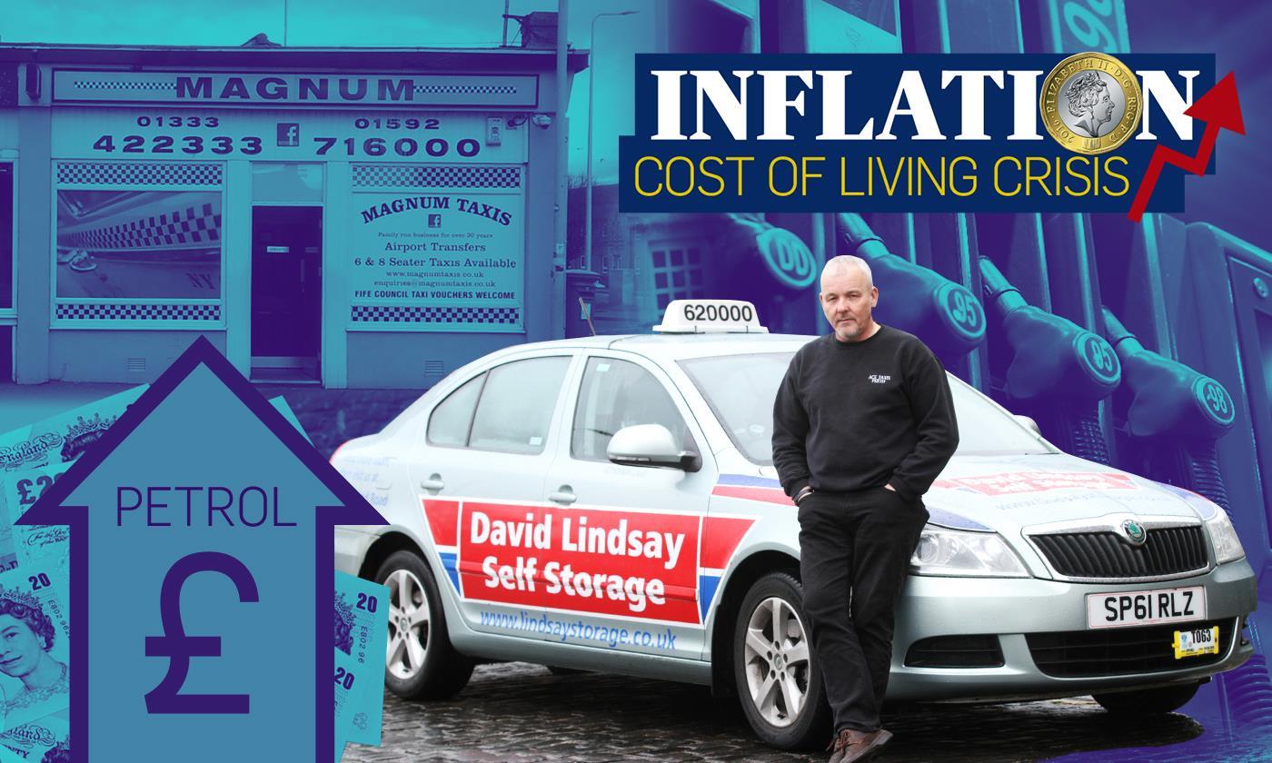 Fuel prices Tayside and Fife taxi drivers demand fares rise as costs soar